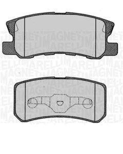 MAGNETI MARELLI 363916060340 - Kit pastiglie freno, Freno a disco
