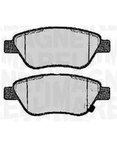 MAGNETI MARELLI 363916060361 - Kit pastiglie freno, Freno a disco