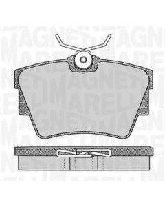 MAGNETI MARELLI 363916060370 - Kit pastiglie freno, Freno a disco