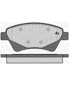 MAGNETI MARELLI 363916060380 - Kit pastiglie freno, Freno a disco