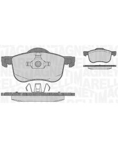 MAGNETI MARELLI 363916060422 - Kit pastiglie freno, Freno a disco