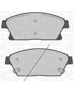 MAGNETI MARELLI 363916060424 - Kit pastiglie freno, Freno a disco