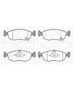 MAGNETI MARELLI 363916060428 - Kit pastiglie freno, Freno a disco