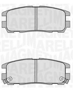 MAGNETI MARELLI 363916060497 - Kit pastiglie freno, Freno a disco