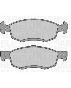 MAGNETI MARELLI 363916060545 - Kit pastiglie freno, Freno a disco
