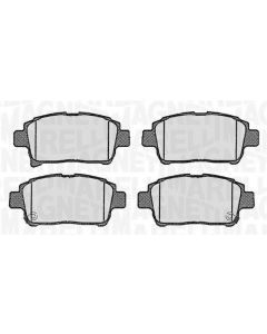 MAGNETI MARELLI 363916060592 - Kit pastiglie freno, Freno a disco