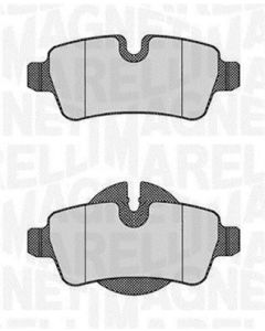MAGNETI MARELLI 363916060626 - Kit pastiglie freno, Freno a disco