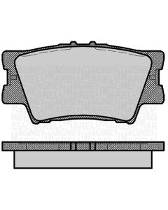 MAGNETI MARELLI 363916060633 - Kit pastiglie freno, Freno a disco