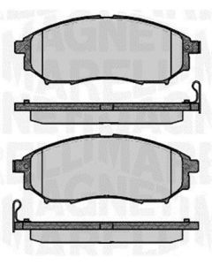 MAGNETI MARELLI 363916060683 - Kit pastiglie freno, Freno a disco