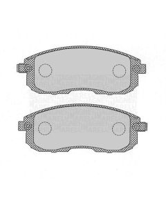 MAGNETI MARELLI 363916060696 - Kit pastiglie freno, Freno a disco