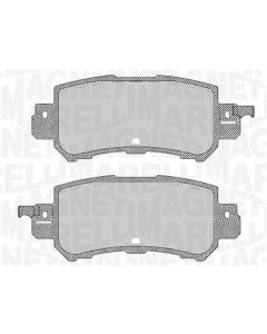 MAGNETI MARELLI 363916060711 - Kit pastiglie freno, Freno a disco