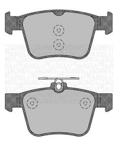 MAGNETI MARELLI 363916060713 - Kit pastiglie freno, Freno a disco