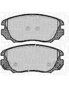 MAGNETI MARELLI 363916060723 - Kit pastiglie freno, Freno a disco