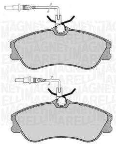 MAGNETI MARELLI 363916060786 - Kit pastiglie freno, Freno a disco