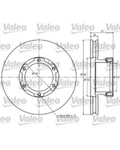 VALEO 187016 - Discofreno