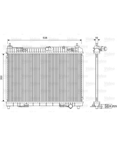 VALEO 701603 - Radiatore, Raffreddamento motore