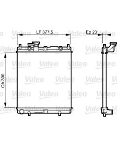 VALEO 732718 - Radiatore, Raffreddamento motore