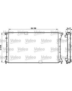 VALEO 732911 - Radiatore, Raffreddamento motore