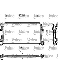 VALEO 735557 - Radiatore, Raffreddamento motore