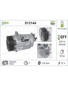 VALEO 813144 - Compressore, Climatizzatore
