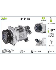 VALEO 813178 - Compressore, Climatizzatore