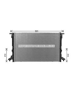 AVA QUALITY COOLING AI2441 - Radiatore, Raffreddamento motore