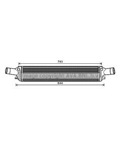 AVA QUALITY COOLING AIA4319 - Intercooler