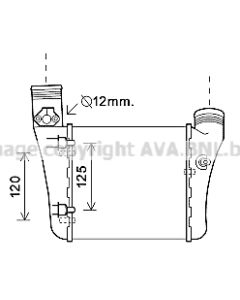 AVA QUALITY COOLING AIA4333 - Intercooler