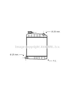 AVA QUALITY COOLING AU2013 - Radiatore, Raffreddamento motore