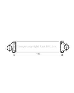 AVA QUALITY COOLING AU4213 - Intercooler