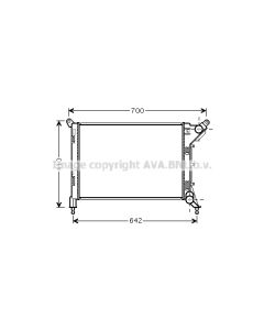 AVA QUALITY COOLING BW2310 - Radiatore, Raffreddamento motore