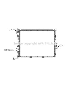 AVA QUALITY COOLING BWA2275 - Radiatore, Raffreddamento motore