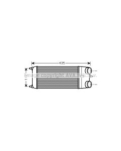 AVA QUALITY COOLING CNA4252 - Intercooler
