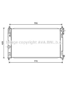 AVA QUALITY COOLING CRA2121 - Radiatore, Raffreddamento motore