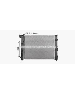AVA QUALITY COOLING DN2481 - Radiatore, Raffreddamento motore