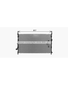 AVA QUALITY COOLING FD2679 - Radiatore, Raffreddamento motore