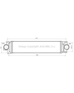 AVA QUALITY COOLING FD4703 - Intercooler