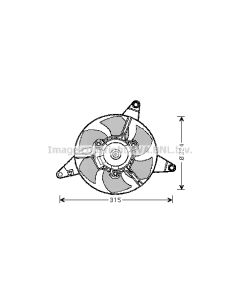 AVA QUALITY COOLING FT7283 - Ventola, Raffreddamento motore
