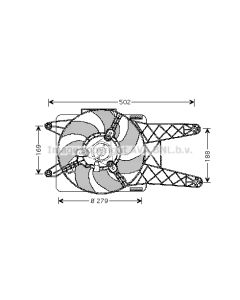 AVA QUALITY COOLING FT7512 - Ventola, Raffreddamento motore