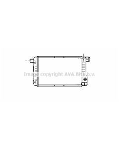 AVA QUALITY COOLING FTA2132 - Radiatore, Raffreddamento motore