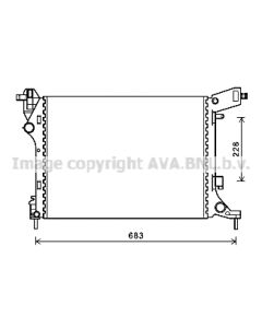 AVA QUALITY COOLING FTA2413 - Radiatore, Raffreddamento motore