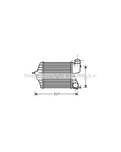 AVA QUALITY COOLING FTA4309 - Intercooler