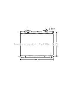 AVA QUALITY COOLING KA2055 - Radiatore, Raffreddamento motore