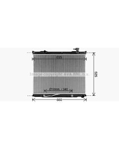 AVA QUALITY COOLING KA2337 - Radiatore, Raffreddamento motore