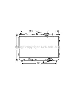 AVA QUALITY COOLING KAA2072 - Radiatore, Raffreddamento motore