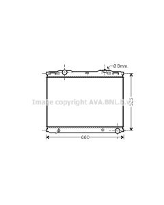 AVA QUALITY COOLING KAA2133 - Radiatore, Raffreddamento motore