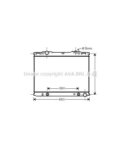 AVA QUALITY COOLING KAA2139 - Radiatore, Raffreddamento motore