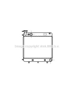 AVA QUALITY COOLING MSA2085 - Radiatore, Raffreddamento motore