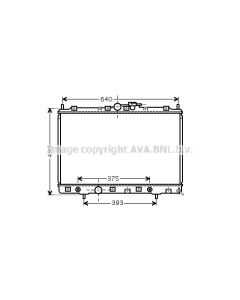 AVA QUALITY COOLING MT2200 - Radiatore, Raffreddamento motore