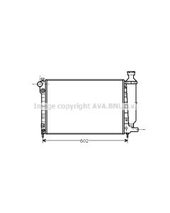 AVA QUALITY COOLING PE2014 - Radiatore, Raffreddamento motore